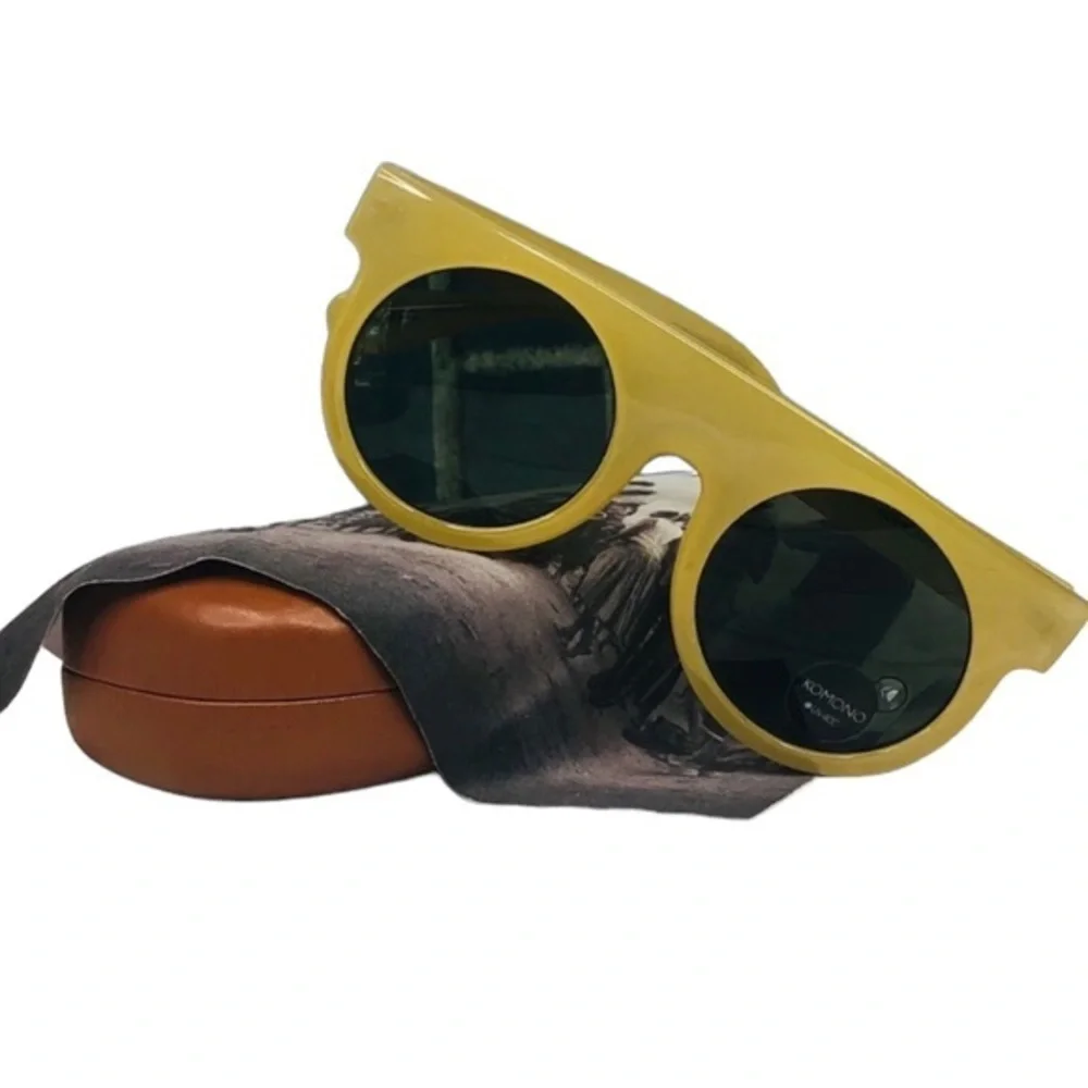 Komono Men’s Sunglasses Shield Lens NEW